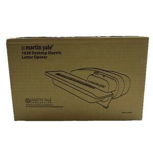 Martin Yale 1628 Desktop Letter Opener, Up to 3000 Envelopes Per Hour OPEN BOX